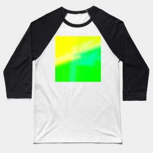 yellow green abstract texture Baseball T-Shirt